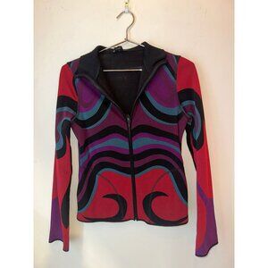 Vivienne Tam Abstract Track Jacket